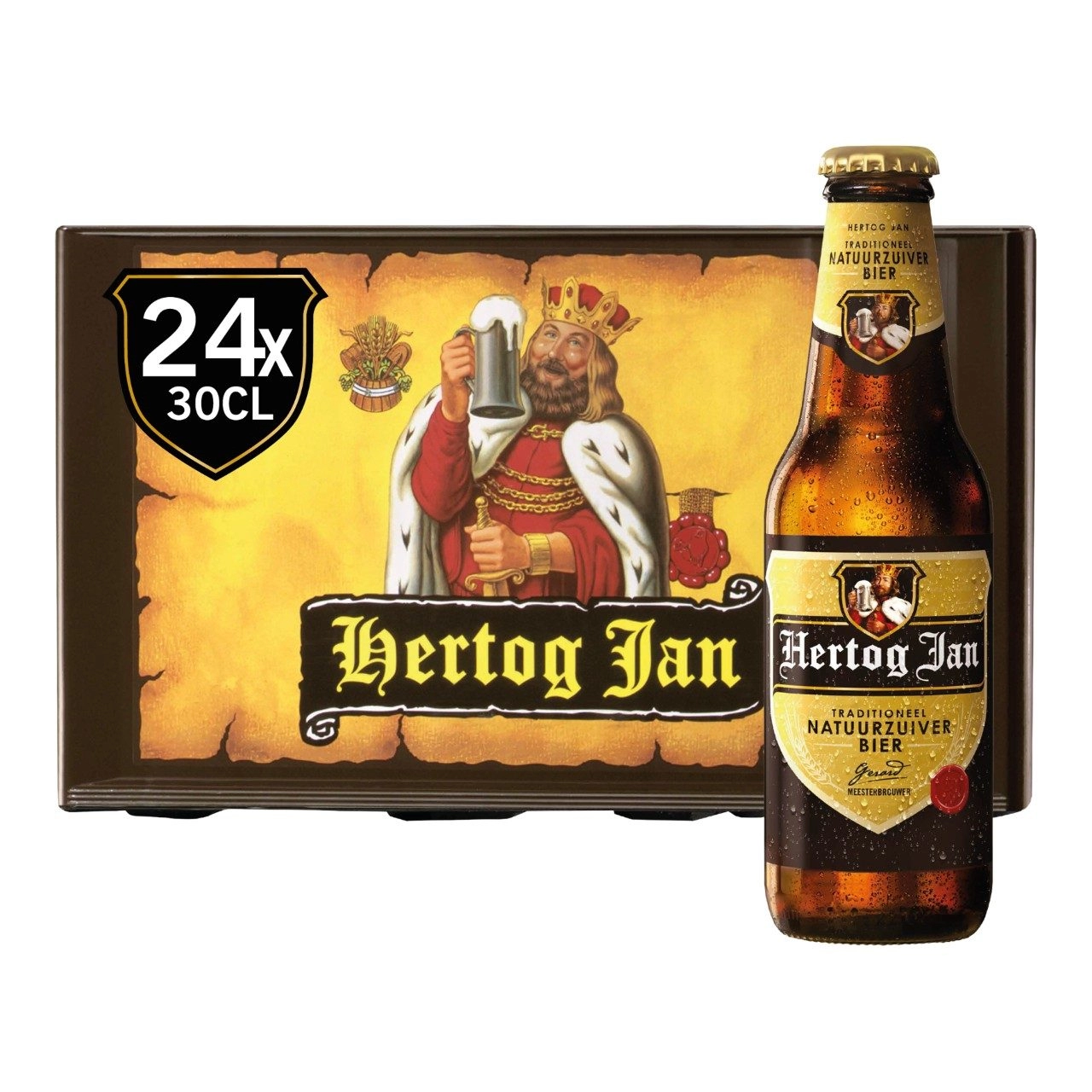 Een Bier Hertog Jan 24x0,3l krat koop je bij Supply Mij